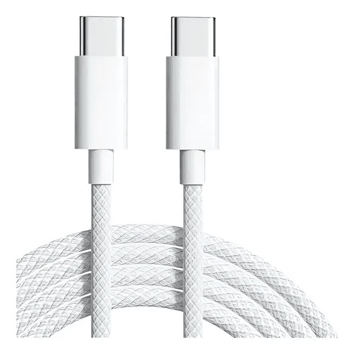 Cable USB-C a USB-C trenzado de 1 metro